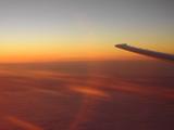 Irlandia fotografia samolot nad chmurami Ireland pictures