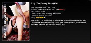 Suzy, The Clumsy Bitch (HD)