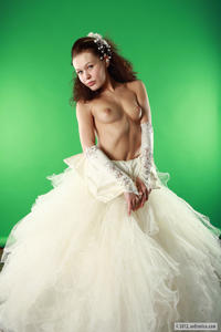 Brigitte - bride white stockings green teen little tits616n71xssj.jpg